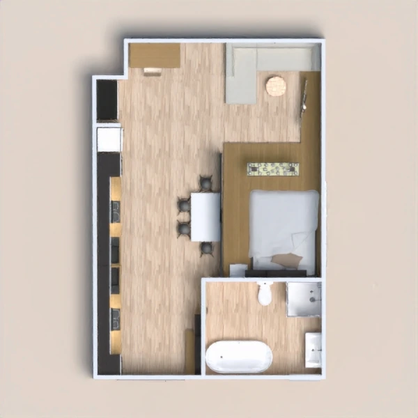 floor plans 公寓 独栋别墅 diy 卧室 单间公寓 3d