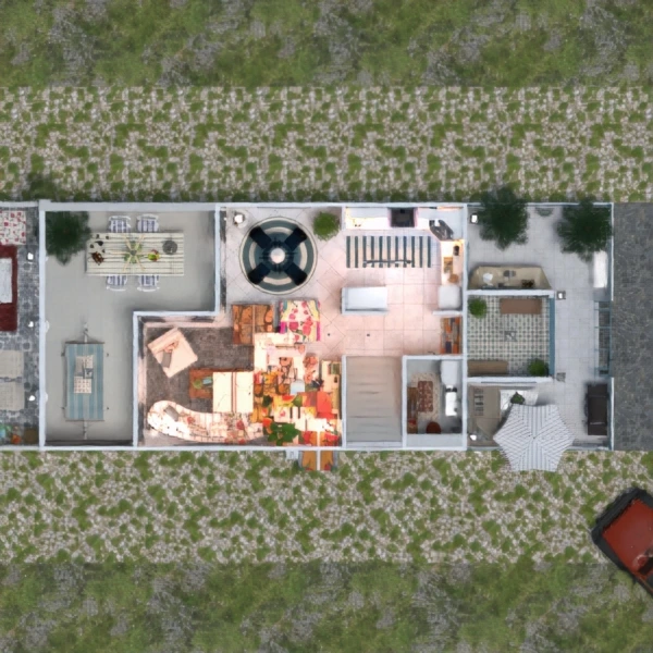 floor plans butas аrchitektūra 3d
