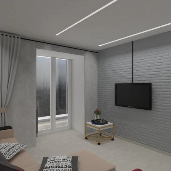floor plans mieszkanie dom meble pokój dzienny kuchnia 3d