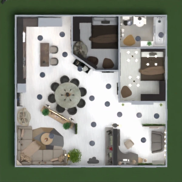 floor plans furniture bathroom kitchen kids room living room 3d
