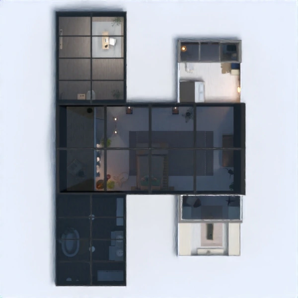 floor plans casa apartamento muebles garaje habitación infantil 3d