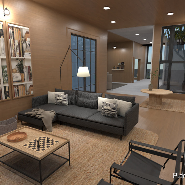 floor plans namas baldai dekoras svetainė eksterjeras 3d