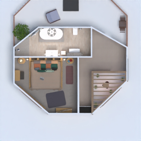 floor plans eksterjeras virtuvė sandėliukas terasa namų apyvoka 3d