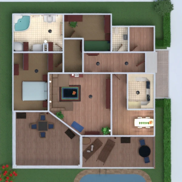 Haus mit Pool #2856360 by Siegfried Peter