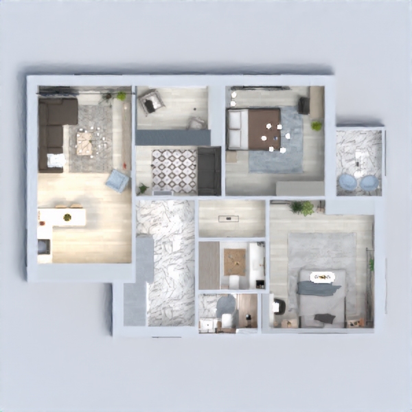 floor plans terraza despacho trastero bricolaje cafetería 3d