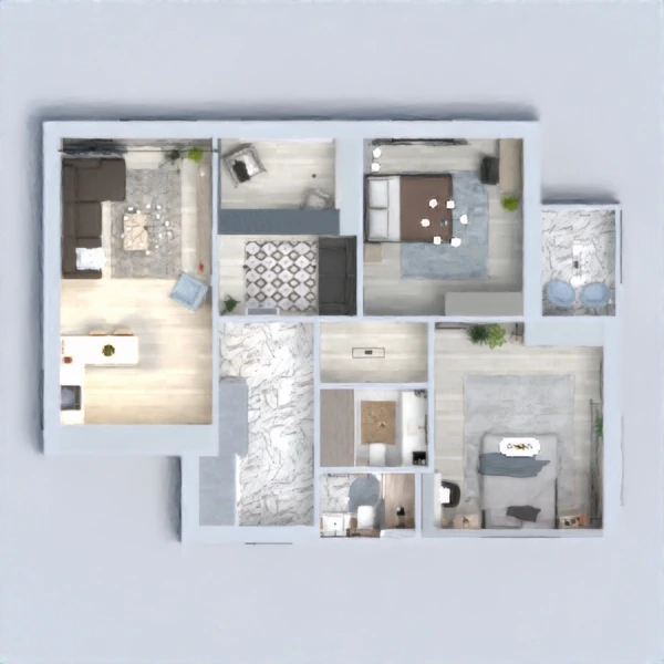 floor plans terrace office storage diy cafe 3d