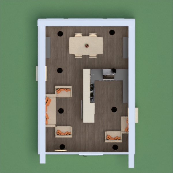 floor plans casa muebles decoración salón cocina iluminación comedor arquitectura trastero 3d