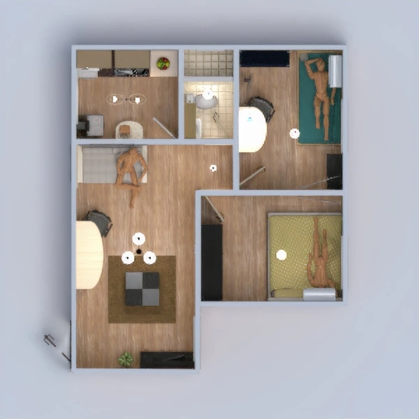 Apartamento Parque das Violetas Teresina #2853276 by Noleto Júnior