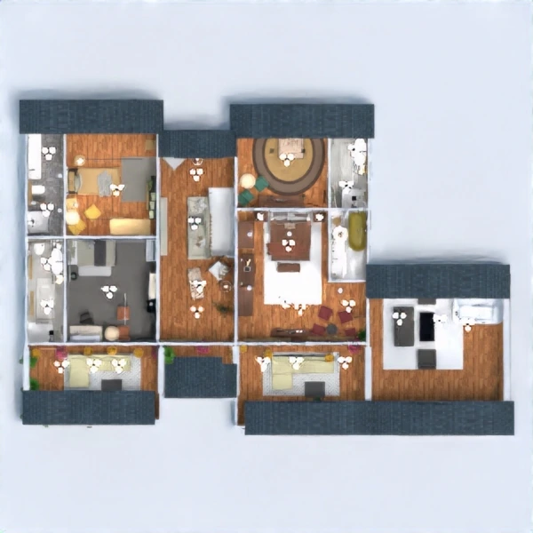 floor plans virtuvė 3d