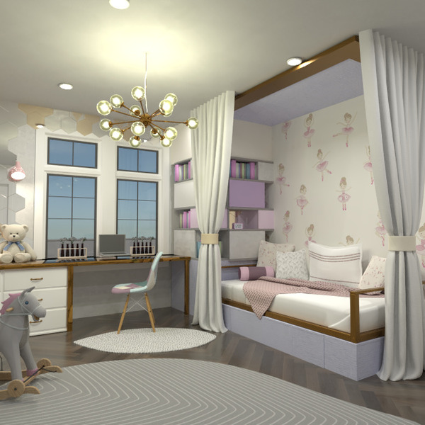 floor plans apartment furniture decor bedroom lighting 3d