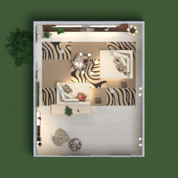 floor plans mieszkanie meble wystrój wnętrz pokój dzienny oświetlenie 3d