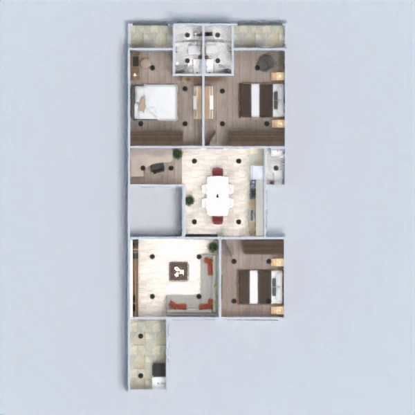 floor plans bathroom living room household 3d