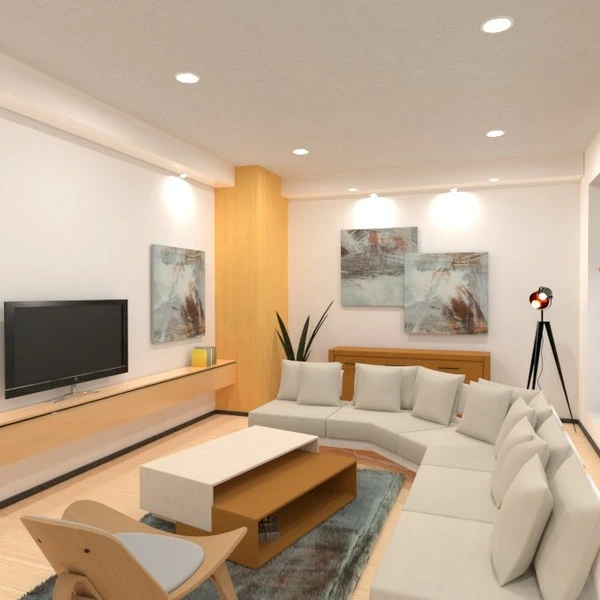 floor plans décoration salon eclairage 3d