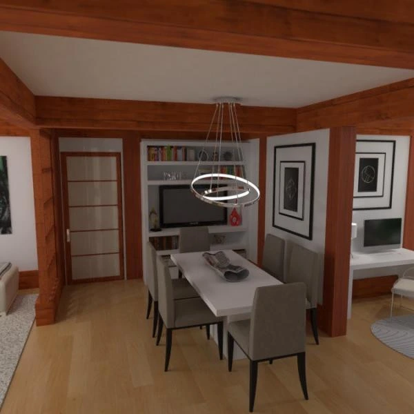 floor plans dom meble wystrój wnętrz na zewnątrz krajobraz 3d