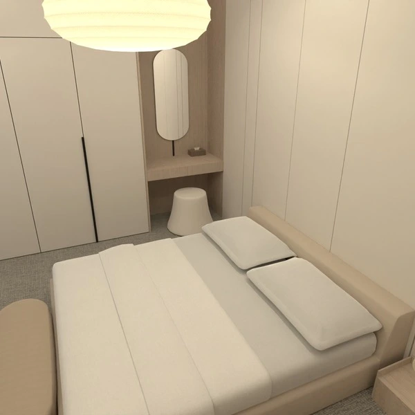 floor plans appartamento camera da letto illuminazione 3d