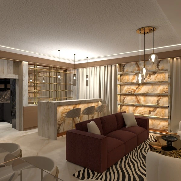 floor plans casa mobílias quarto iluminação arquitetura 3d