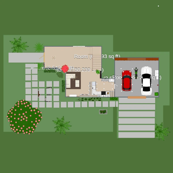 floor plans house furniture decor living room kitchen 3d