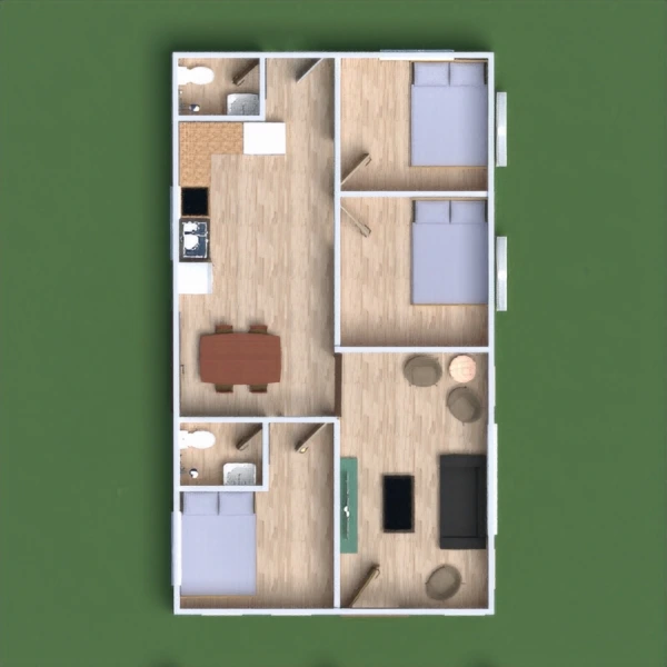 floor plans maison 3d