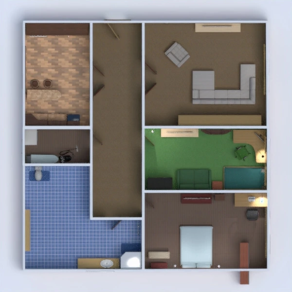 cool house for three man #2707856 by Nikita Papucevich