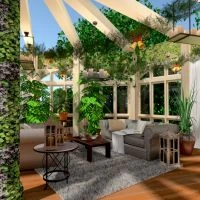 floor plans terrace furniture decor lighting architecture 3d