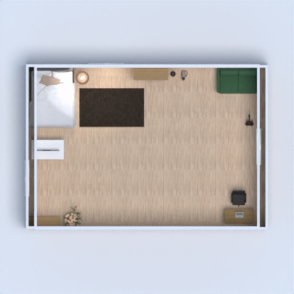 floor plans apartamento casa muebles dormitorio 3d