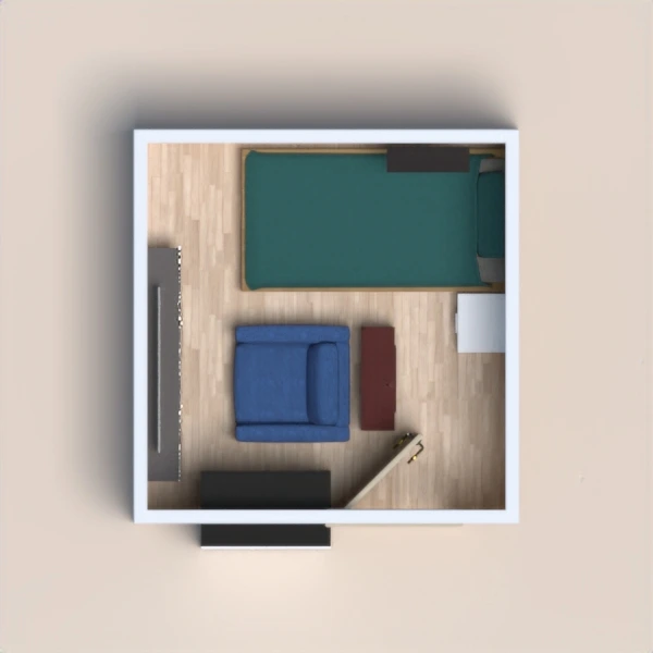 floor plans camera da letto 3d