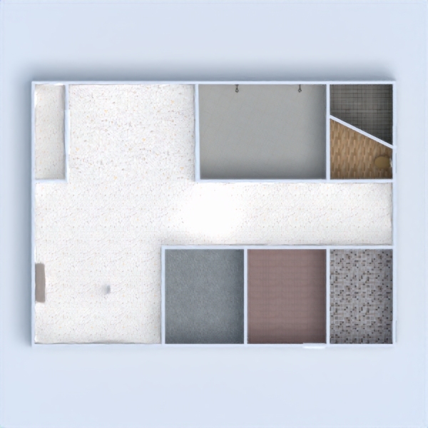 floor plans garaje terraza trastero estudio descansillo 3d