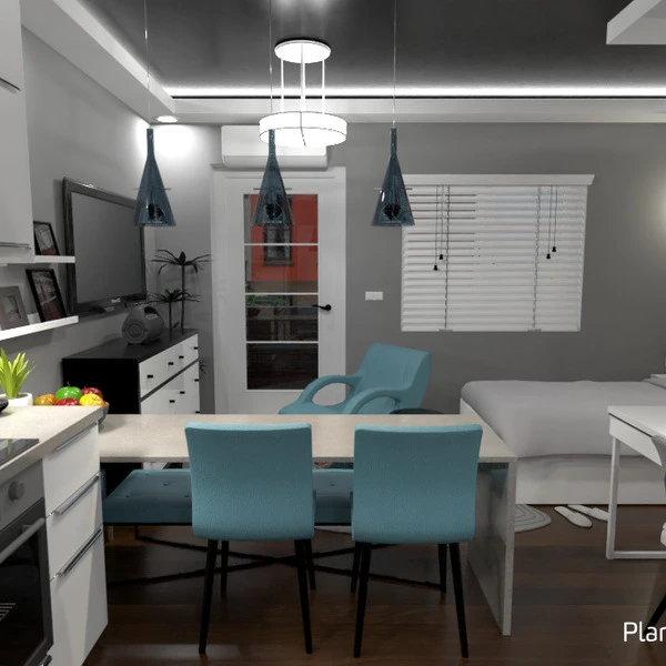 floor plans 公寓 diy 改造 单间公寓 3d