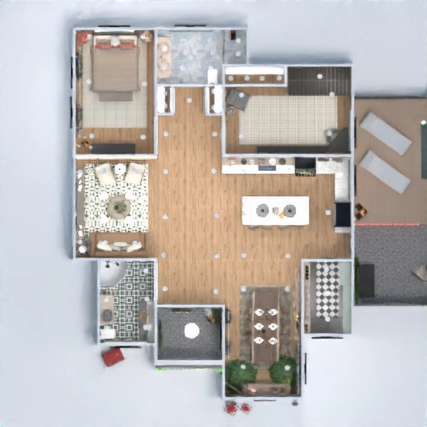 floor plans cuarto de baño garaje casa decoración descansillo 3d