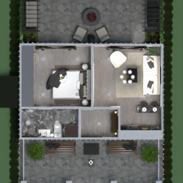 floor plans casa decoração quarto quarto sala de jantar 3d