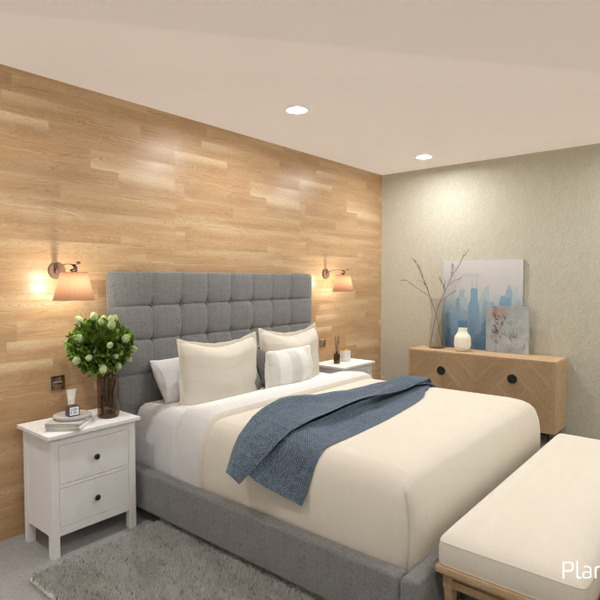 floor plans butas baldai dekoras miegamasis apšvietimas 3d
