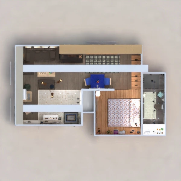 floor plans 公寓 3d