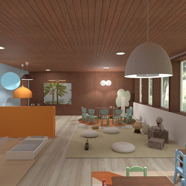 floor plans decor kids room office renovation architecture 3d