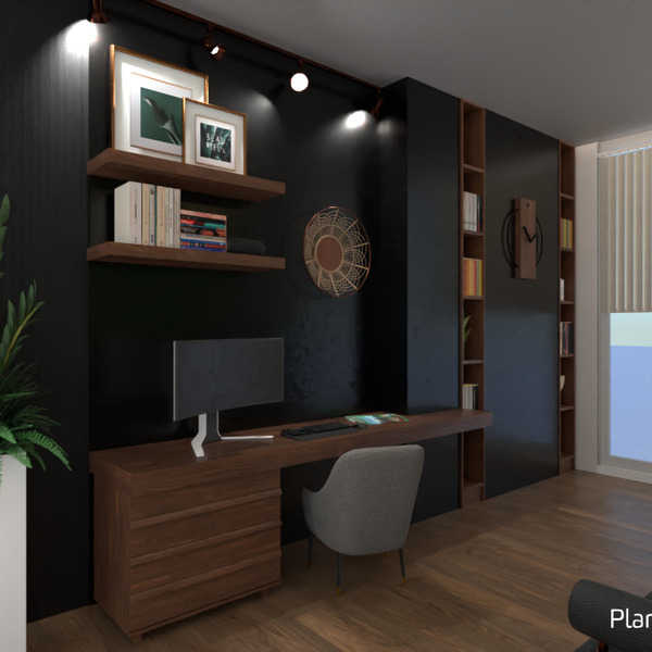 floor plans 家具 装饰 客厅 照明 单间公寓 3d