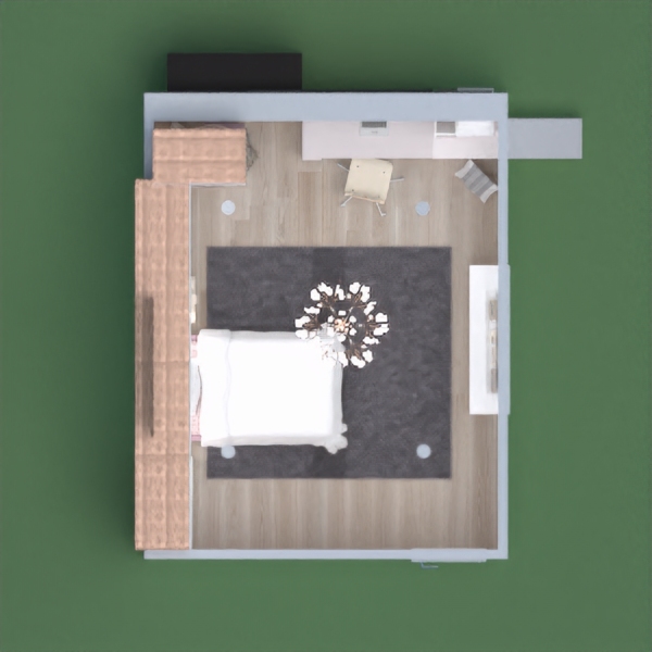 floor plans baldai miegamasis apšvietimas sandėliukas 3d
