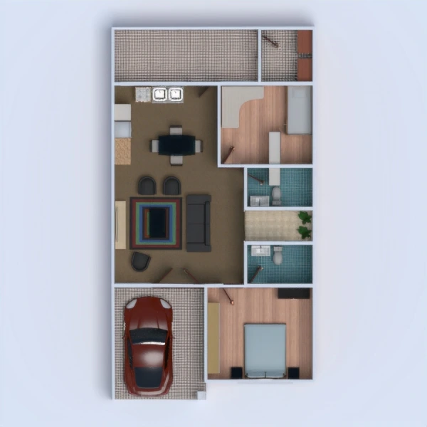 casa 2 QUARTOS #2701556 by Adriano Furtuozo