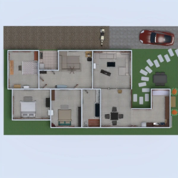 3bed 1bath #2854472 by Wassamon Suttantipidok