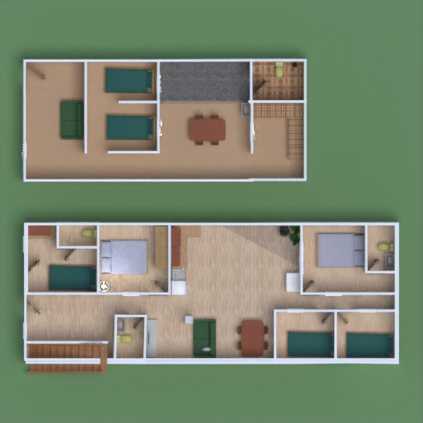 floor plans appartement maison 3d