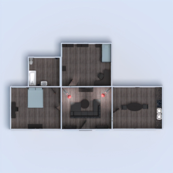 floor plans apartamento mobílias banheiro quarto quarto cozinha quarto infantil 3d