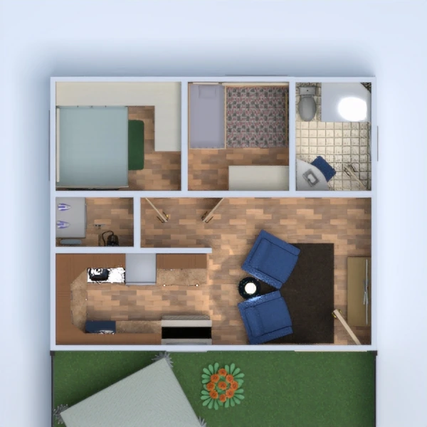 Casa compacta para 3 #2855236 by Brenda Santos