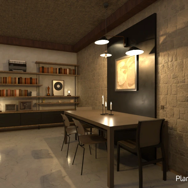 floor plans 公寓 客厅 厨房 照明 结构 3d