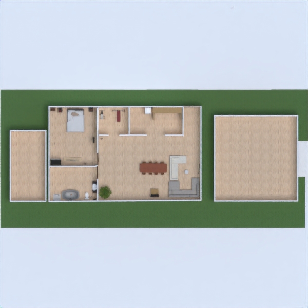 floor plans maison meubles salle de bains chambre à coucher salon 3d