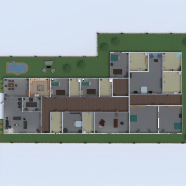 Residencia Familiar #2802432 by Malu Faria