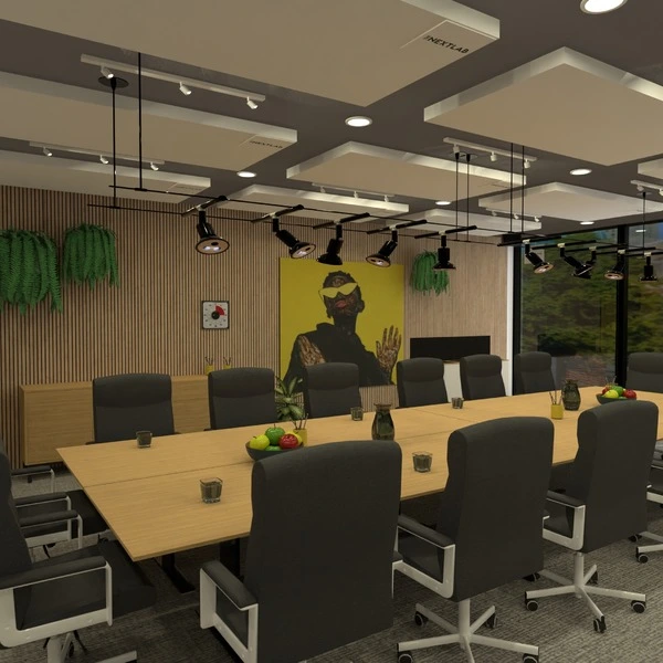 floor plans mobílias decoração escritório reforma arquitetura 3d