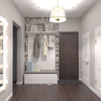 floor plans квартира дом мебель декор хранение прихожая 3d