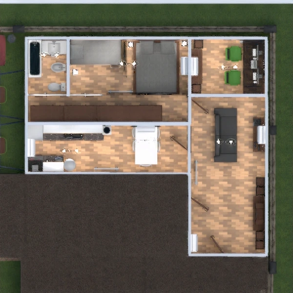 Casa compacta para 3 #2859616 by romina karina