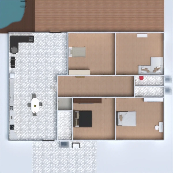 floor plans virtuvė 3d