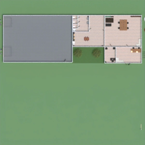 floor plans architettura monolocale 3d