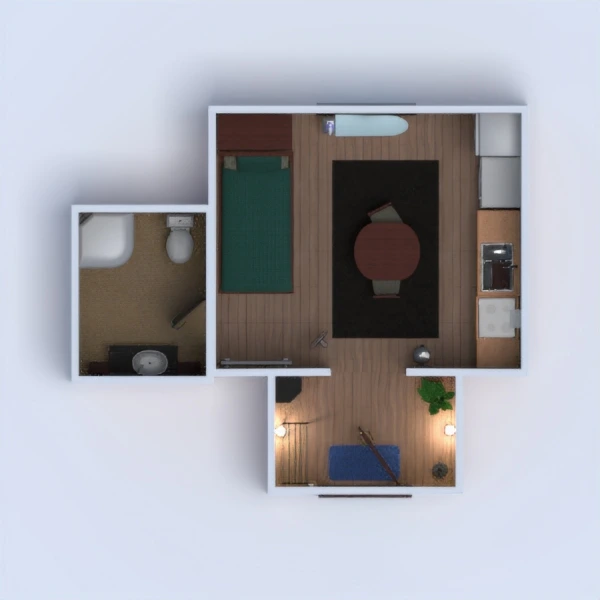 floor plans apartment house bathroom bedroom living room kitchen 3d