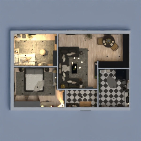 floor plans сделай сам гостиная архитектура 3d